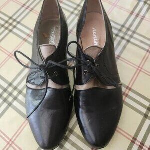 Mentha Handmade Leather Shoes US Size 6 6.5 Euro 37